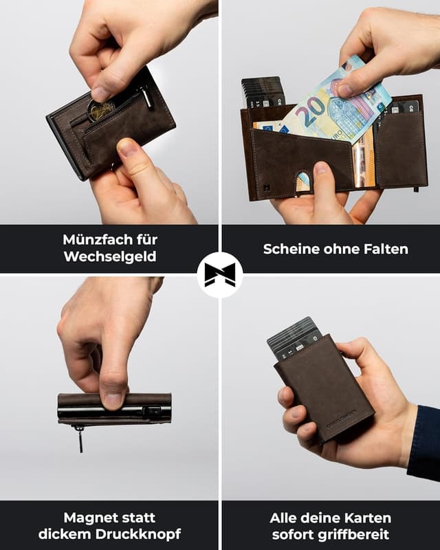 Detalle de Kreditkartenetui mit RFID Schutz, 7 Karten