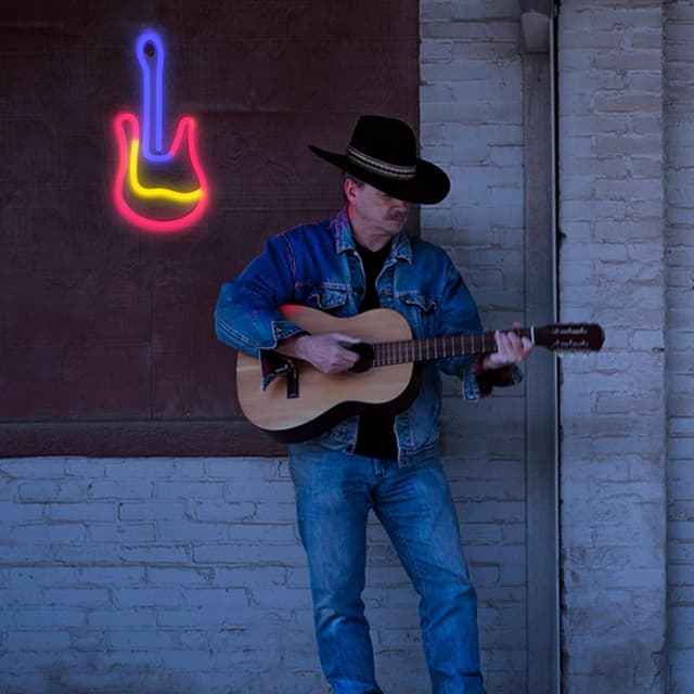 Thumbnail 6 de DWOOKE Guitar neon sign LED light for music