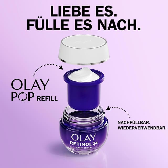 Detalle 2 de Olay Retinol 24 Refill Nachtcreme