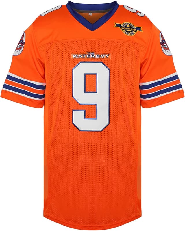 Detalle de Phoneutrix Bobby Boucher #9 “The Waterboy” Mud Dogs Football Jersey T-Shirt