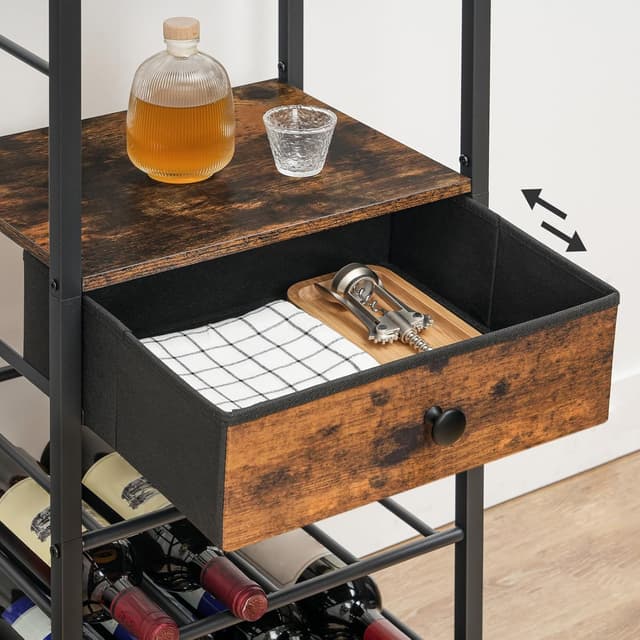 Thumbnail 6 de HOOBRO Scaffale Porta Vino 6 livelli