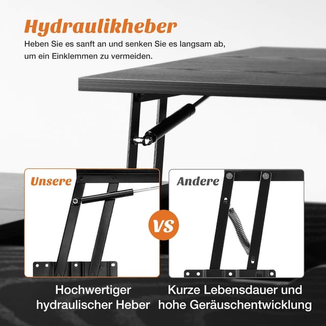 Detalle 2 de Sweetcrispy Couchtisch, 100 x 50 cm