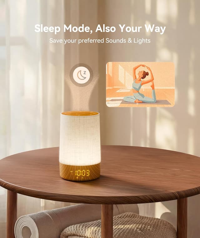 Thumbnail 4 de Dreamegg White Noise Machine with Sunrise