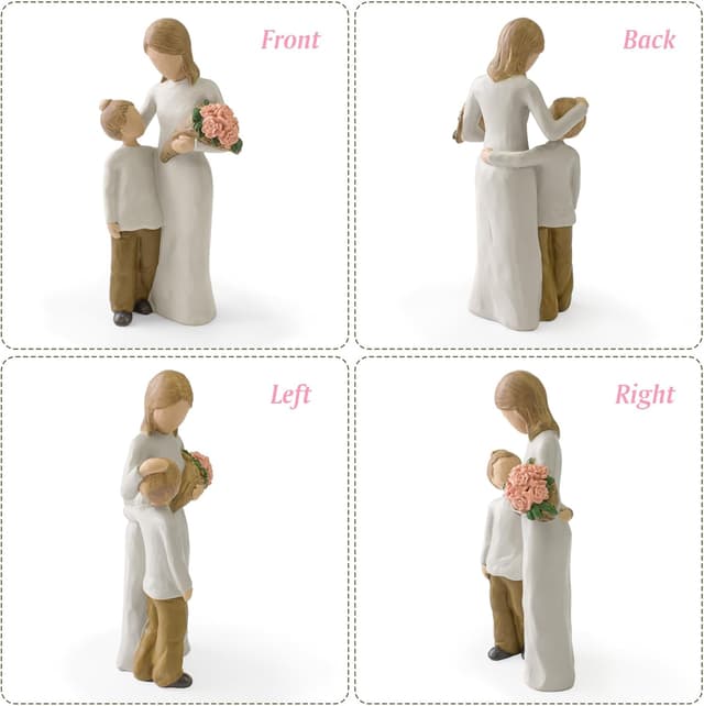 Thumbnail 5 de Faumsut Mother and Son Figurines Statue