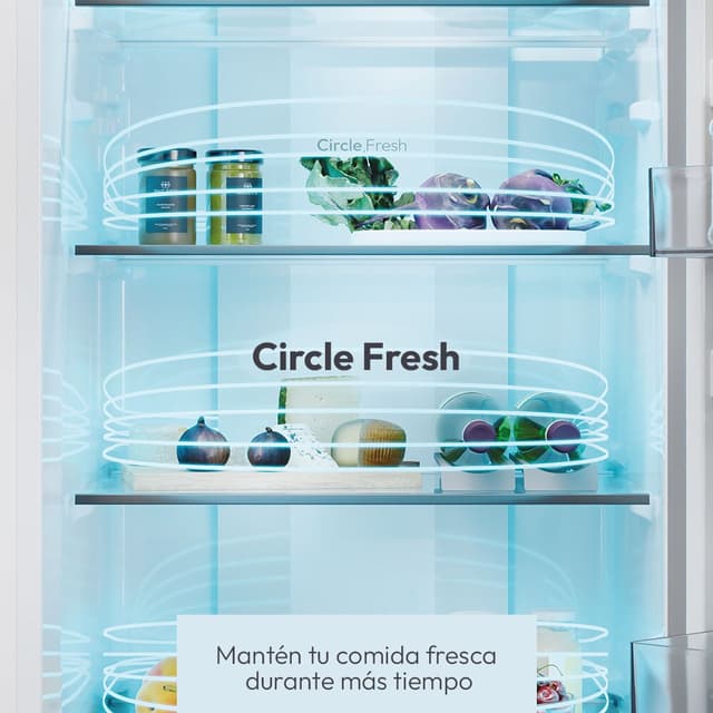 Thumbnail 5 de Candy CNCQ2T618EW frigorífico combi 1,85 m alto