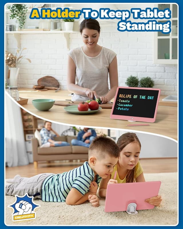 Detalle 2 de TEKFUN 15-inch LCD writing tablet for kids