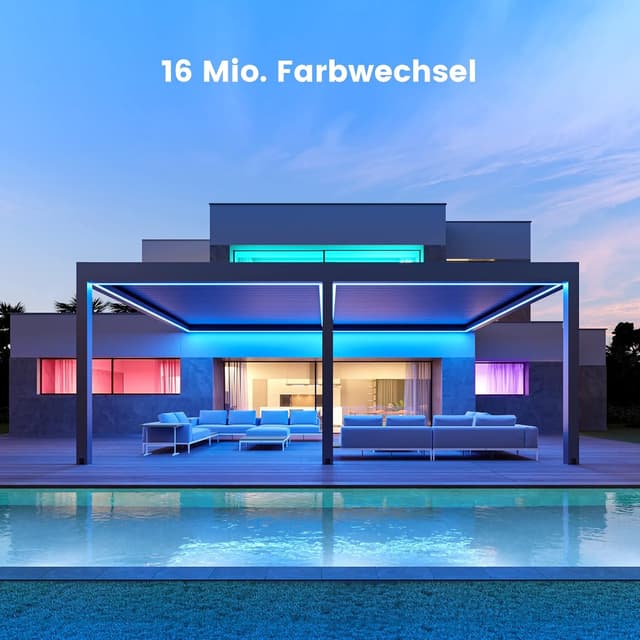 Thumbnail 5 de VKH LED Strip 10 m RGB LED-Streifen fĂŒr Zimmer đ