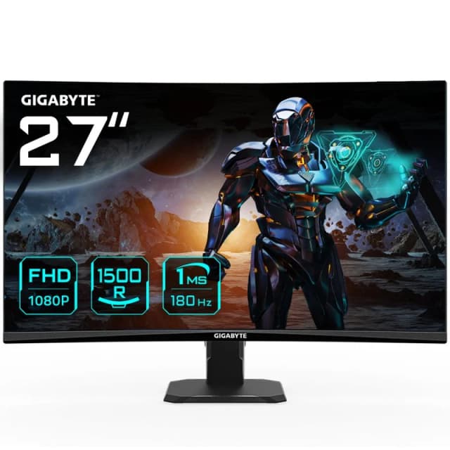 Imagen de Gigabyte GS27FC 27" 1080p 180Hz VA Curvo FreeSync Premium HDR en OfertitasTOP