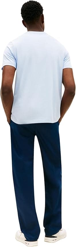 Detalle 2 de Tommy Hilfiger Stack tee M camiseta hombre azul