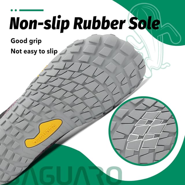 Thumbnail 6 de SAGUARO Unisex Barfußschuhe – leichte, atmungsaktive Trail- und Fitnessschuhe mit Zehenbox