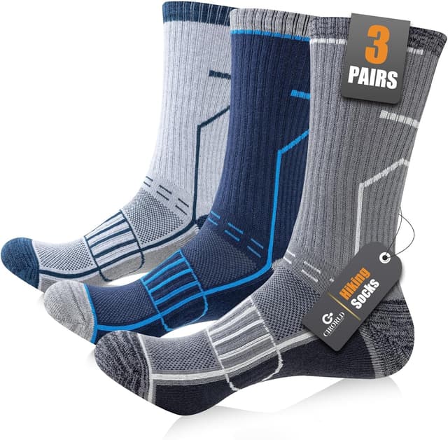 Detalle de Circorld mens sports socks, 3 pairs