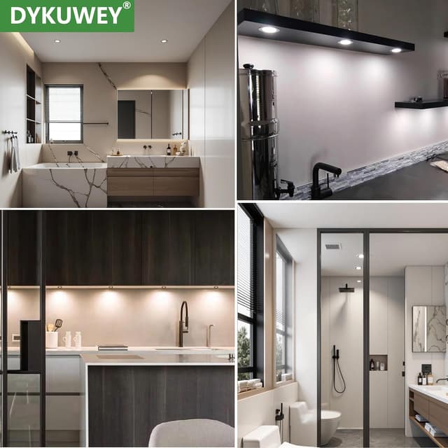 Detalle de LED Einbaustrahler 4 W 12V 4er-Set für Spots