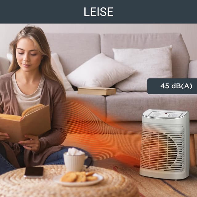 Thumbnail 4 de Rowenta SO6510F2 Heizlüfter 2400 W