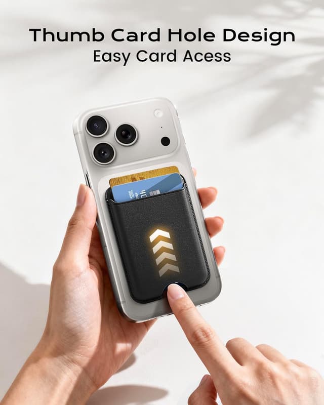 Thumbnail 2 de KPNEOL MagSafe Wallet for iPhone 3-Card