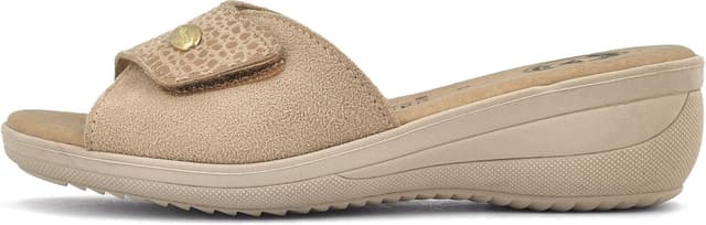 Detalle 2 de JOMIX ciabatte donna estive ortopediche da casa con chiusura a strappo