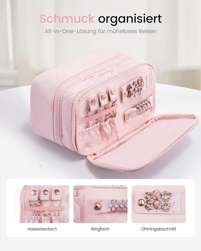 Detalle de LOVEVOOK Kulturtasche Damen 23 x 13 x 14 cm