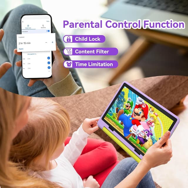 Thumbnail 4 de Laptok Kids Tablet 10-inch Android 15 tablet