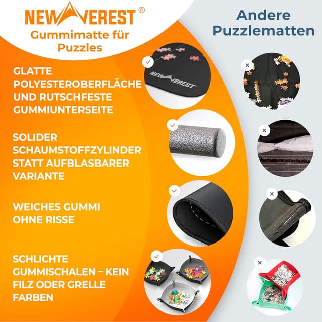 Thumbnail 3 de Newverest Puzzlematte 117x66 cm 1500 Teile