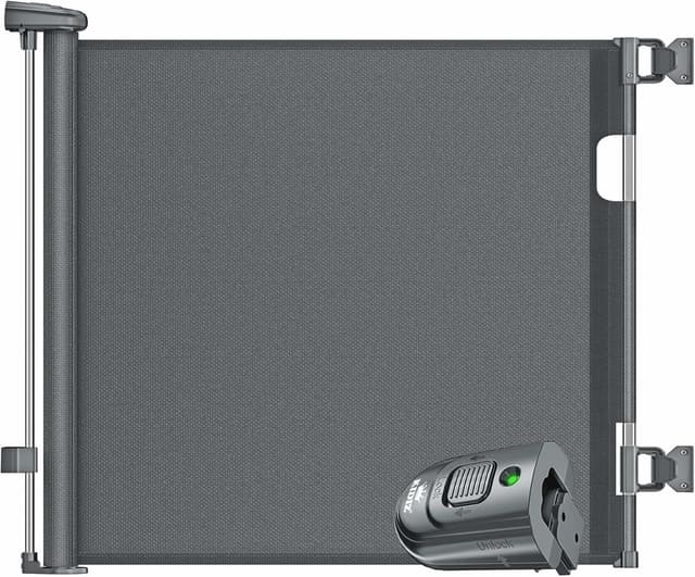 Detalle de KIDIZ Treppenschutzgitter 0–180 cm