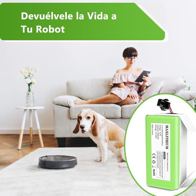 Thumbnail 5 de Batería 14.4V 2600mAh para Conga y Robovac