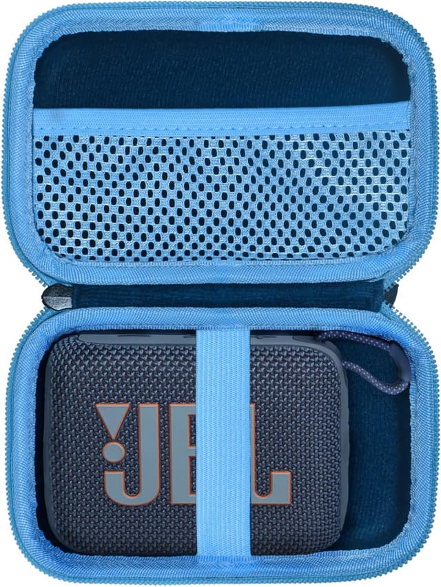 Thumbnail 6 de Schutztasche Hülle für JBL GO 4 / GO 3 Bluetooth-Lautsprecher (EVA, stoßfest & wasserabweisend) – Schwarz