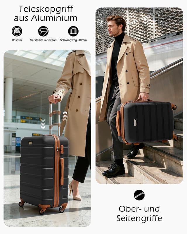 Thumbnail 4 de Coolife Mittelgroßer Koffer 67 cm