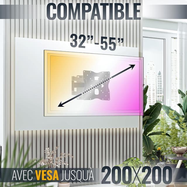 Thumbnail 4 de RICOO S1022 support TV 27-55"