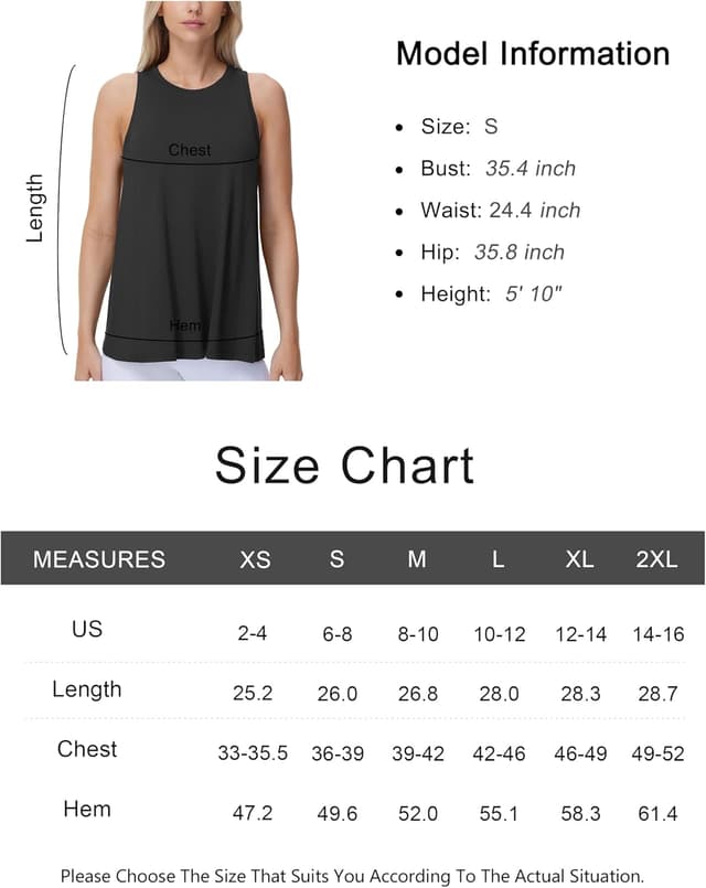 Thumbnail 6 de THE GYM PEOPLE Débardeur de course à pied sans manches pour femme