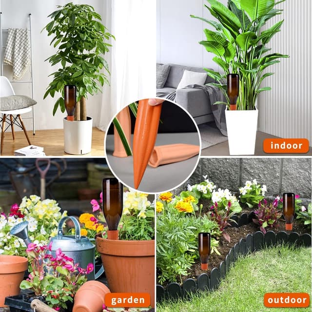 Detalle de JQTOP self watering spikes for plants