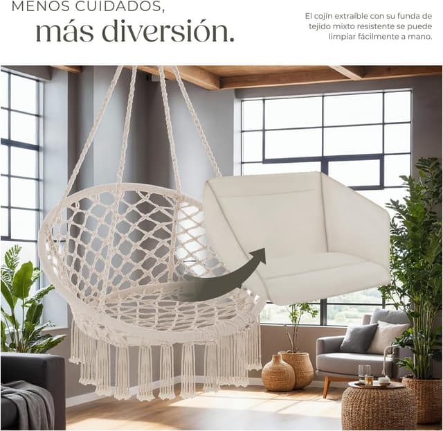 Thumbnail 6 de tectake® Columpio Jardín Exterior 150 kg