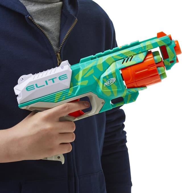 Detalle 2 de NERF Elite Disruptor Blaster 6-Dart Drum