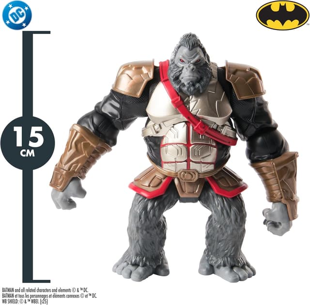 Detalle 2 de DC Comics Batman Ninja Gorilla Grodd Deluxe Action-Figur (15 cm) mit Battle Moves