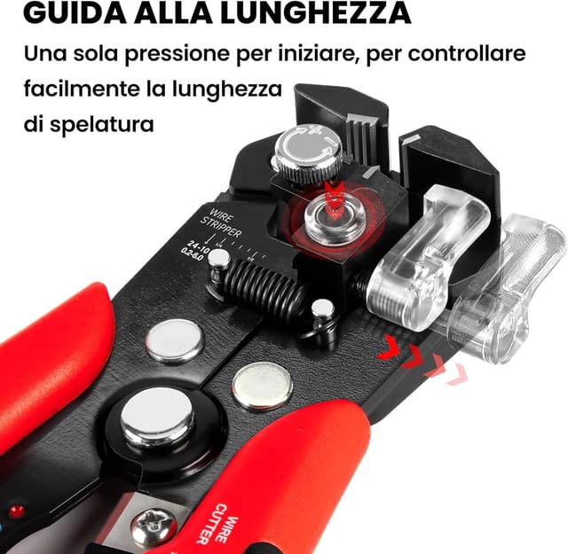 Thumbnail 3 de KAIWEETS KWS 103 spelafili 3 in 1 0,2–6 mm²