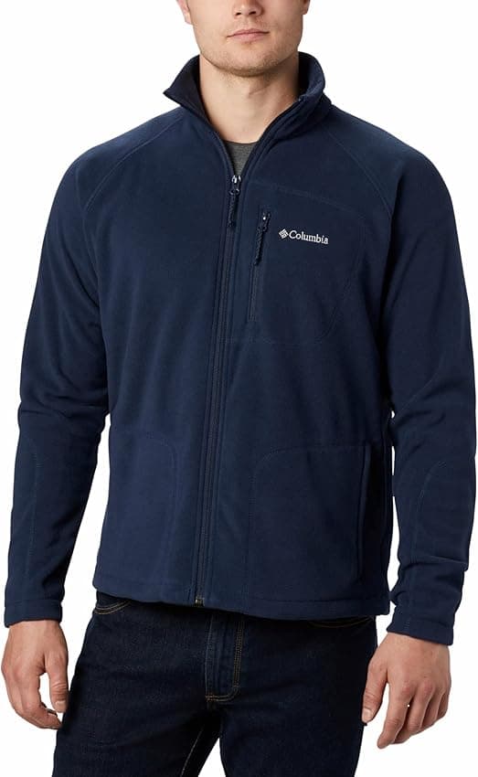 Detalle de Columbia Fast Trek 2 Chaqueta Fleece Full Zip Azul Marino