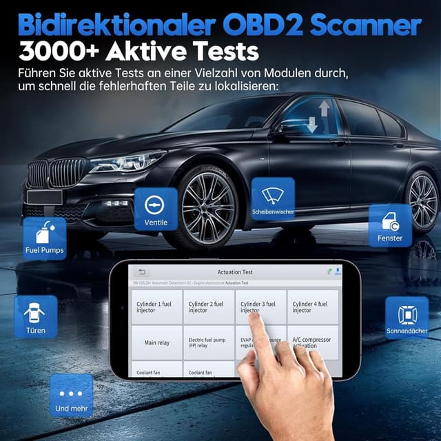 Thumbnail 2 de XTOOL A30M OBD2 Diagnosegerät 26 Funktionen