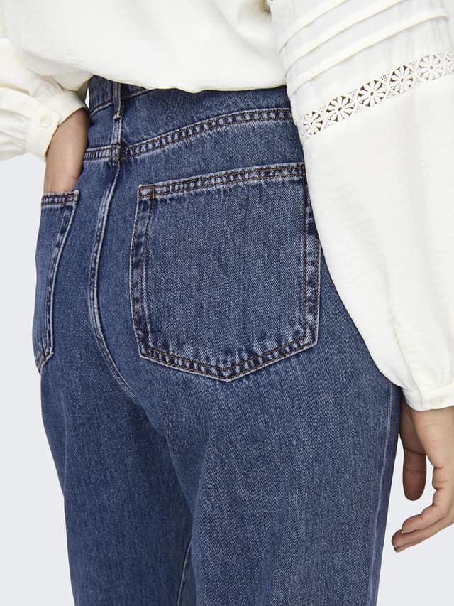 Thumbnail 6 de ONLY Straight Fit Jeans ONLSILJE vita alta in cotone (100%)