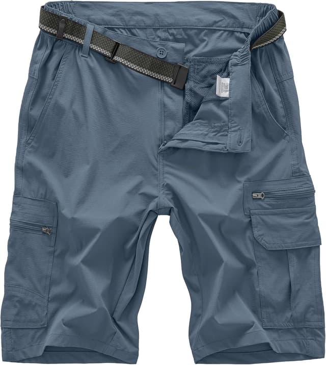 Thumbnail 6 de Jessie Kidden Men’s Outdoor Casual Expandable Waist Quick-Dry Fishing & Hiking Shorts