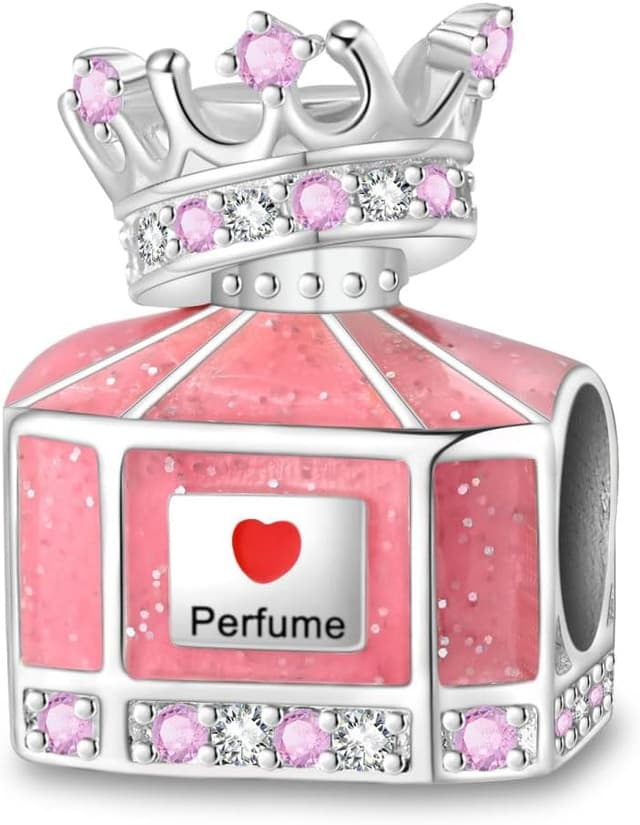 Detalle de Pandach Damen Charm-Anhänger aus 925 Sterling Silber für Armband & Kette (C17-kompatibel)