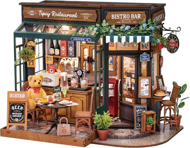 Imagen de Rolife Tipsy kit fai-da-te ristorante in miniatura 🧩 en OfertitasTOP