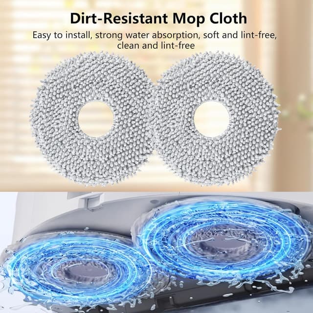 Thumbnail 6 de Yivy Confezione da 30 accessori di ricambio per Roborock Qrevo Curve/Curv/Curv S5X/Edge/Edge S5A/S5V e P20 Pro