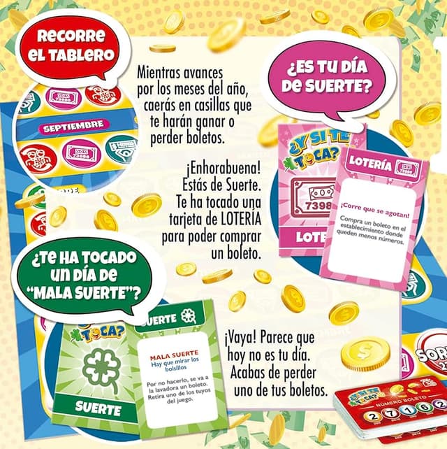 Detalle de Borras ¿Y si te Toca? 19462 🎲