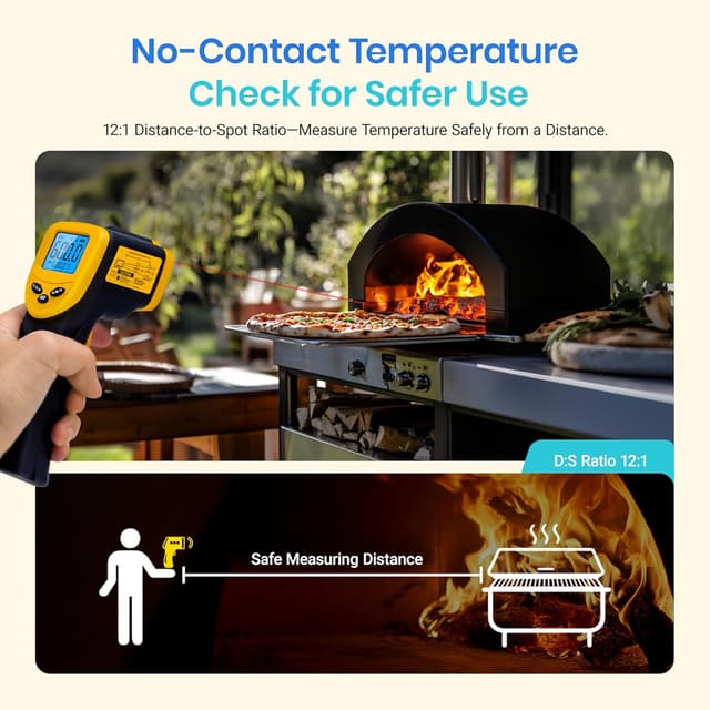 Detalle 2 de Etekcity 774 infrared thermometer 36 cm 🌡
