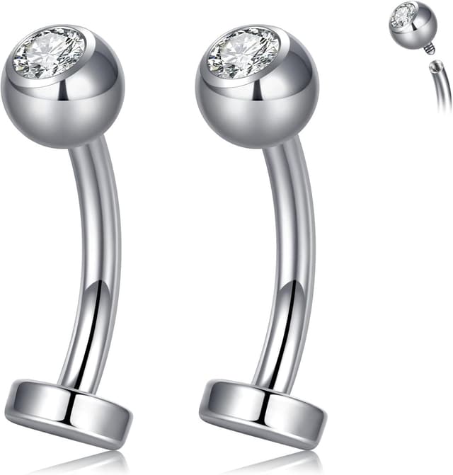 Thumbnail 4 de Briana Williams Bauchnabelpiercing 10mm