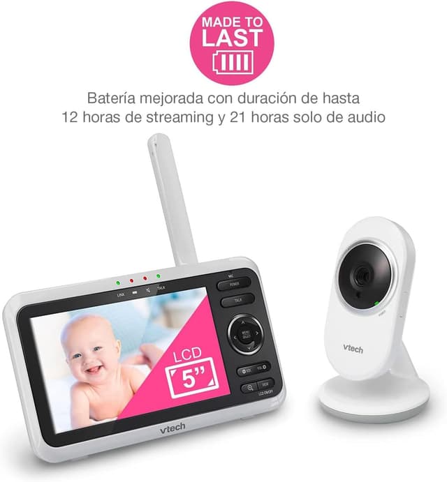 Thumbnail 1 de VTech VM350 monitor de bebé 5" 📷