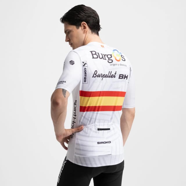 Detalle 2 de Siroko Maillot Burgos Burpellet BH Campeon Spain