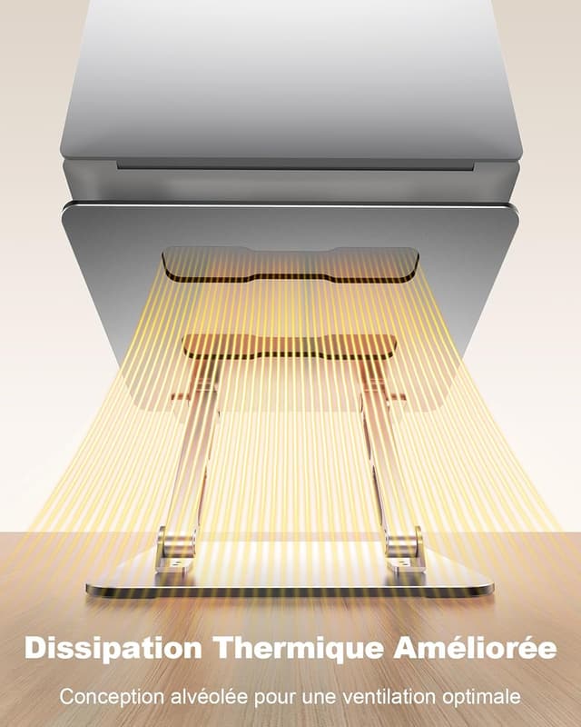 Thumbnail 4 de Babacom Support Portable Double Barres Réglables