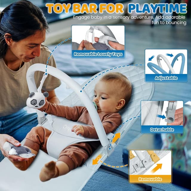 Thumbnail 5 de Orzbow Plegable Hamaca Bebé 0-12 meses 🎠