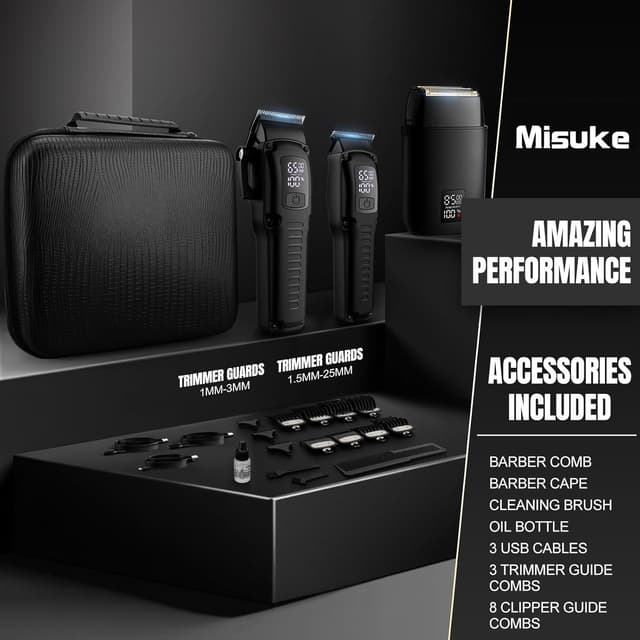 Thumbnail 6 de Misuke Cordless Hair Clippers 8500 RPM