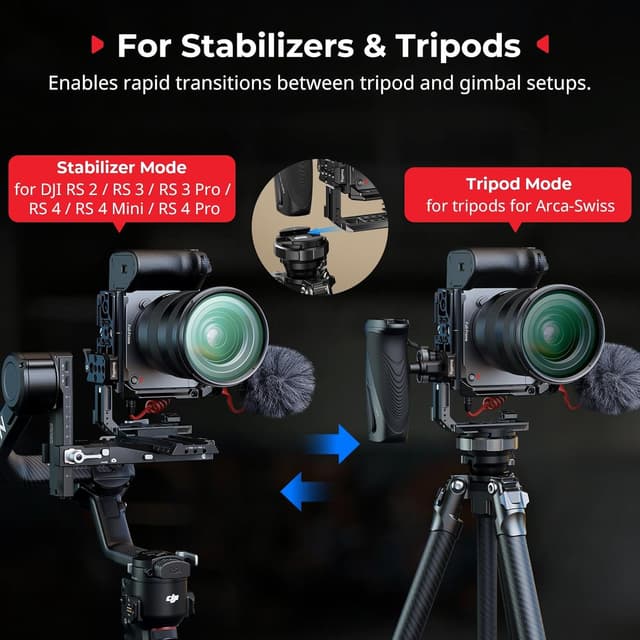 Thumbnail 2 de SMALLRIG 5594 Vertikale Montageplatte für Gimbal