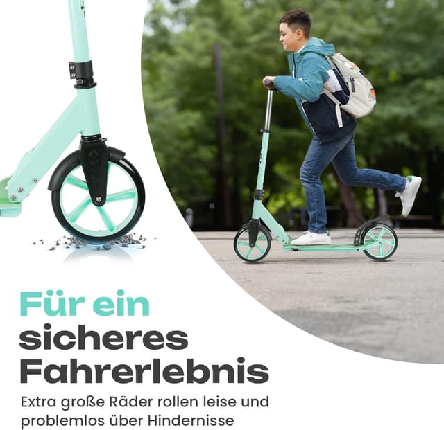 Detalle 1 de Rollkönig Scooter für Kinder ab 5 Jahren